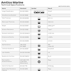 Amtico Marine Tech Data Sheet