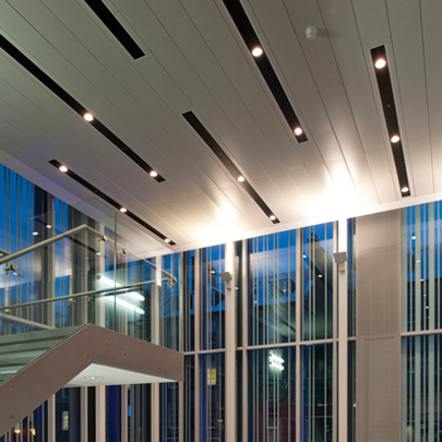 Hunter Douglas Provides New Ceiling For University