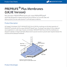 PREPRUFE Plus Membranes (UK/IE Version)
