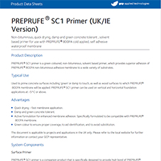 PREPRUFE SC1 Primer (UK/IE Version)