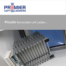 Piccolo Retractable Loft Ladder