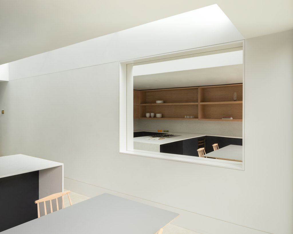 Fixed rooflights to maximise loft space in London apartment