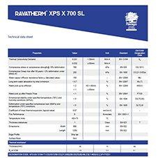 Ravatherm XPS X 700 SL