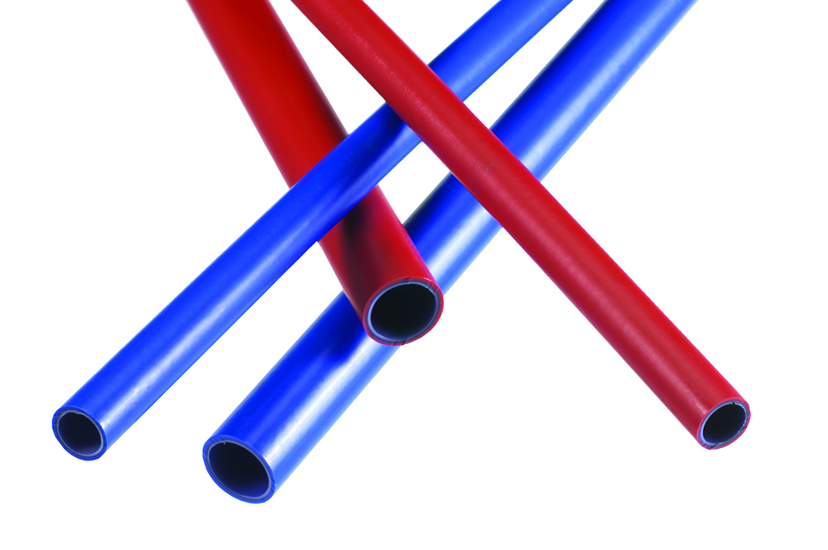 Red & Blue PEX Barrier Pipe