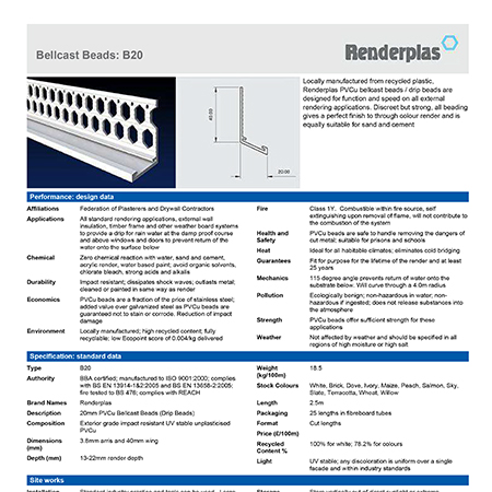 Renderplas Bellcast Beads B20