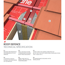 Roof Defence Tech Data Sheet