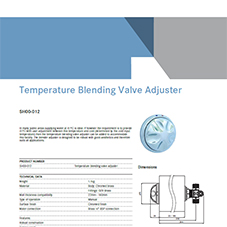 SH00-012 - Temperature Blending Valve Adjuster