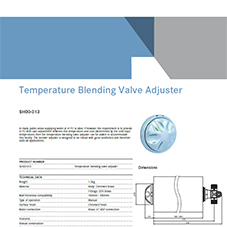 SH00-013 - Temperature Blending Valve Adjuster