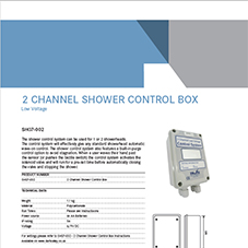 SH07-002 - Channel Shower Control Box