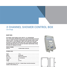 SH07-003 - Channel Shower Control Box