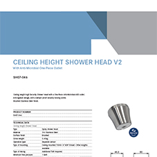 SH07-046 - Ceiling Height Shower Head V2