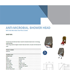 SH07-095 - Anti-microbial ABS Shower Head