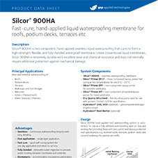 Silcor 900HA product data