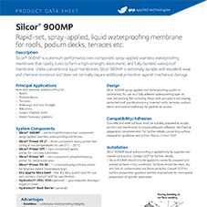 Silcor 900MP product data