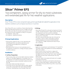 Silcor Primer EPS product data