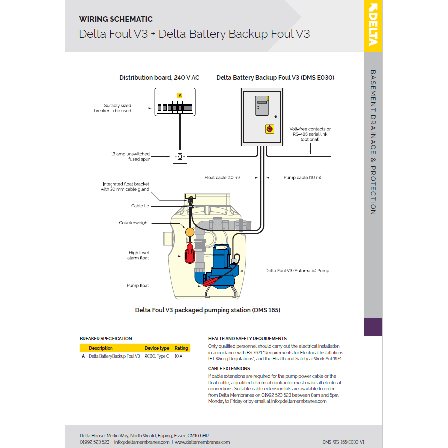 Delta Foul V3 + Delta Battery Backup Foul V3