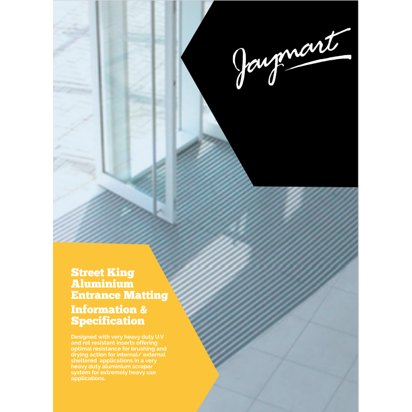 Street King Aluminium Entrance Matting