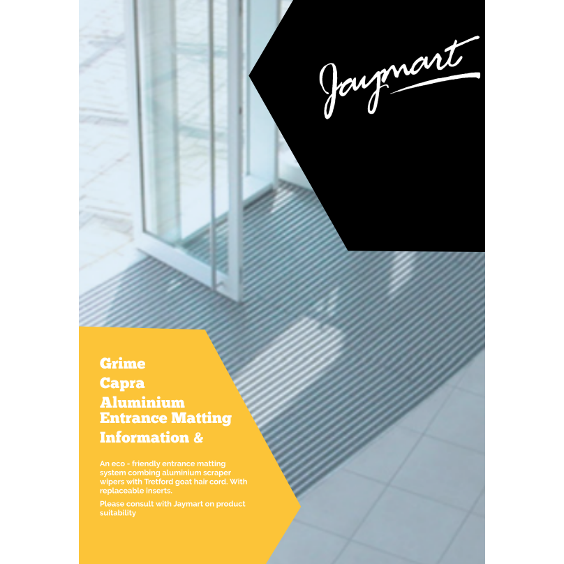 Grime Capra Aluminium Entrance Matting Information