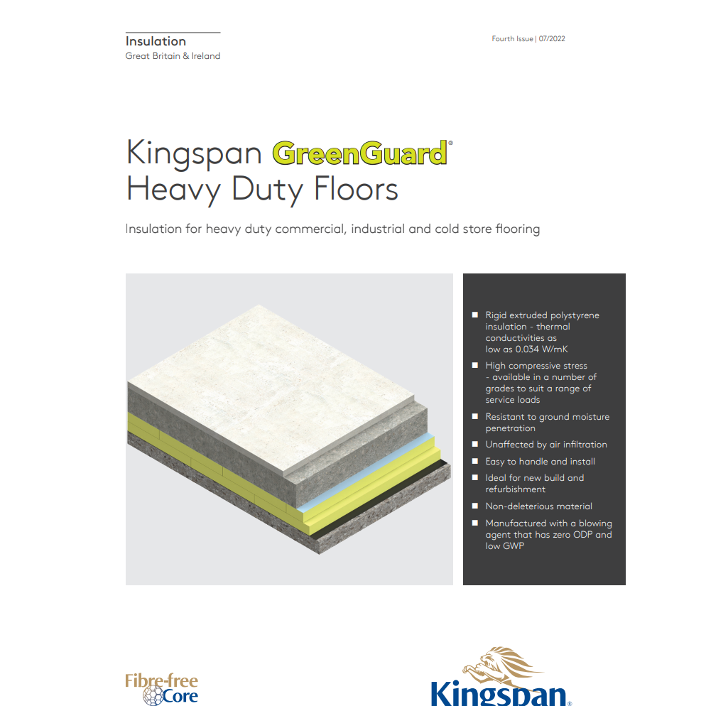 Kingspan GreenGuard® Heavy Duty Floors