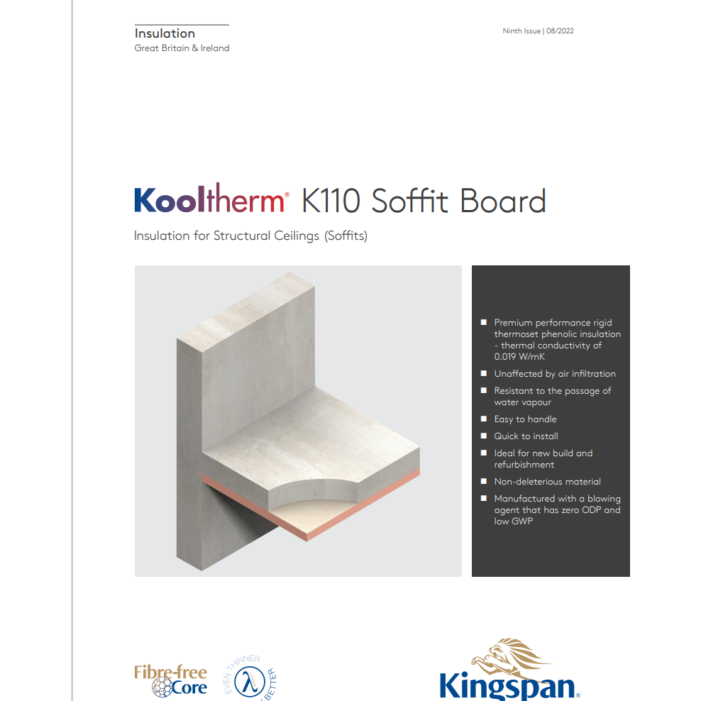 Kooltherm K110 Soffit Board