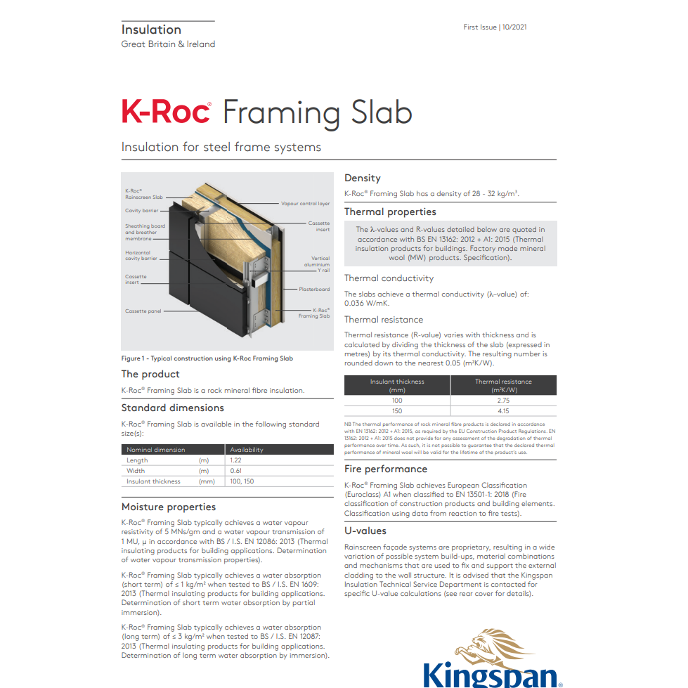 K-Roc Framing Slab