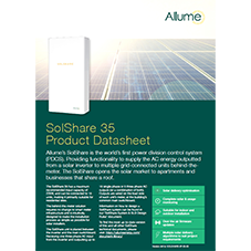 SolShare 35 Product Datasheet