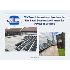 Wallbarn Fire-Rated Paving & Decking Systems Wallbarn Fire-Rated Paving & Decking Systems