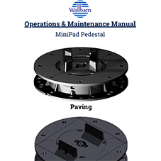 O&M Manual: MiniPad Pedestals