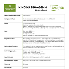 King | K9 Datasheet King | K9 Datasheet