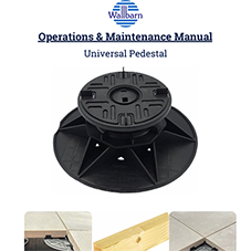 O&M Manual: Universal Pedestals