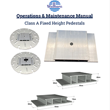 O&M Manual: Class A Fixed Height Pedestals O&M Manual: Class A Fixed Height Pedestals