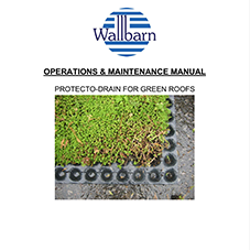 O&M Manual: Green Roof Protecto Drain O&M Manual: Green Roof Protecto Drain