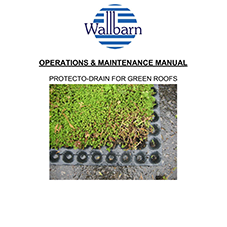 O&M Manual: Green Roof Protecto Drain O&M Manual: Green Roof Protecto Drain