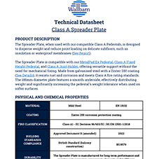 Class A Spreader Sheet Class A Spreader Sheet