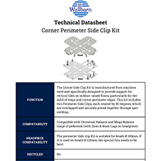 Corner Perimeter Side Clips Corner Perimeter Side Clips