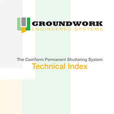 The Corriform Permanent Shuttering System Technical Index