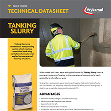 Tanking Slurry Datasheet