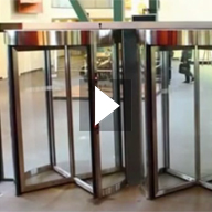 Tourlock Security Revolving Door Video