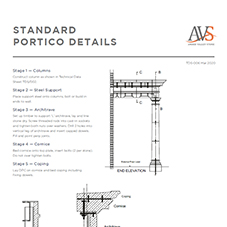 Typical Portico Installation Guide