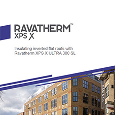 Ravatherm XPS X - Insulating inverted flat roofs with Ravatherm XPS X ULTRA 300 SL