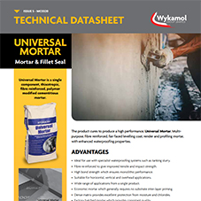 Universal Mortar Datasheet