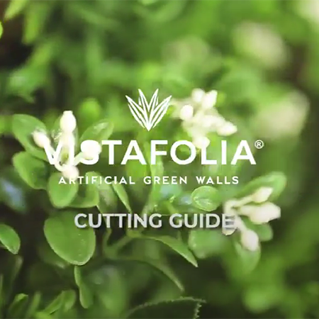 How to Cut Vistafolia Artificial Green Wall Panels to Size for Installation
