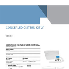 WC02-012 Concealed Cistern Kit 2