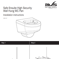 Wall Hung WC Pan Installation instructions