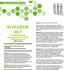 Wykabor 40.1 Datasheet