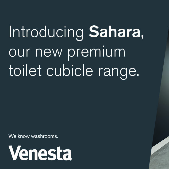 Introducing Sahara, the new premium toilet cubicle range