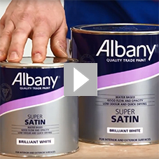 Albany Super Satin, Super Gloss & Super Primer Undercoat
