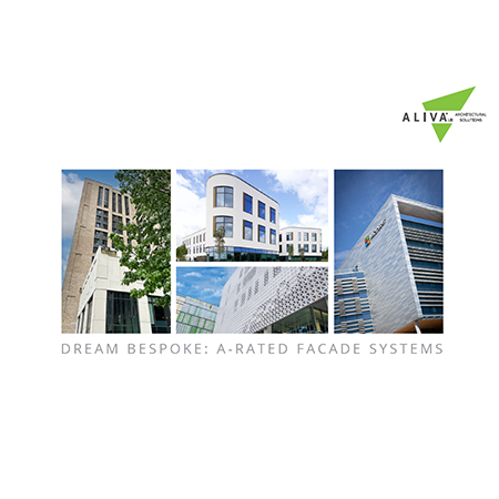 Aliva UK’s A-rated Facade Systems Brochure