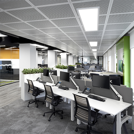 Armstrong Ceiling Solutions Contribute To New Cbre Hq