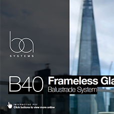 B40 Frameless Glass